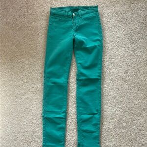 Teal Skinny Jeans